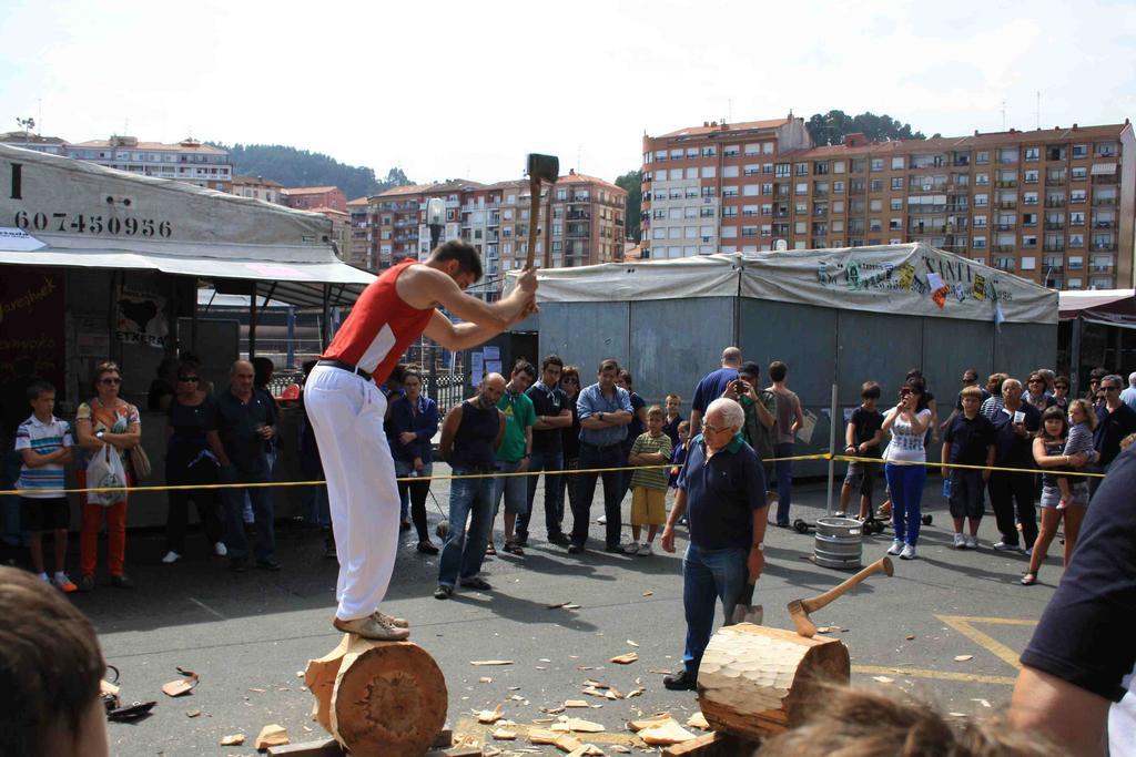 Casa Rural Ecologica Arrizurieta Bermeo Buitenkant foto