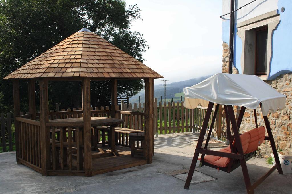 Casa Rural Ecologica Arrizurieta Bermeo Buitenkant foto