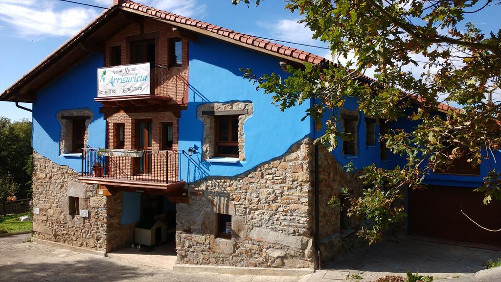Casa Rural Ecologica Arrizurieta Bermeo Buitenkant foto