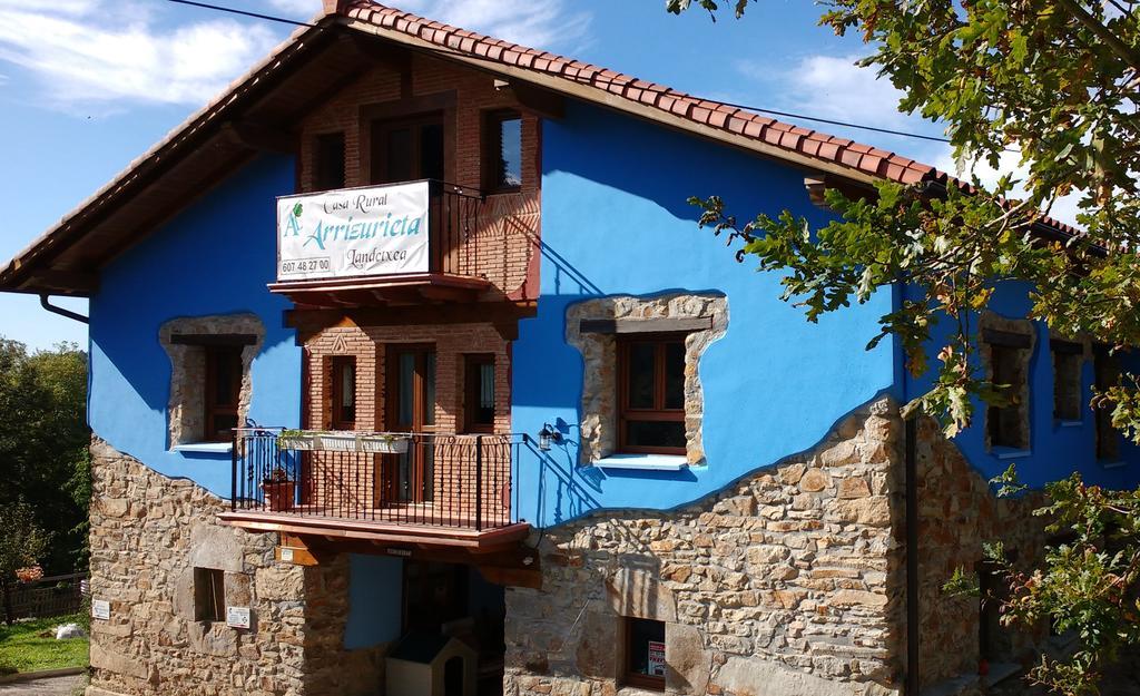 Casa Rural Ecologica Arrizurieta Bermeo Buitenkant foto